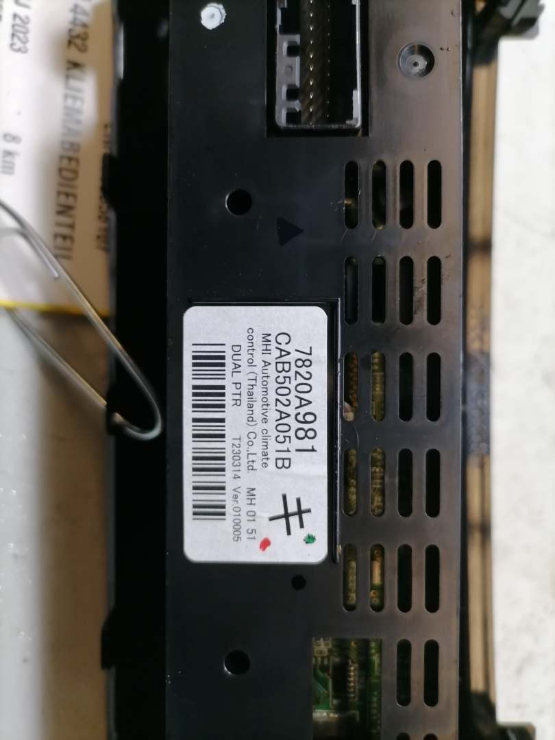 Mitsubishi Eclipse Cross GL3W original Heizungsregulierung Klimabedienteil Bj.2023